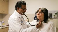 Sahil Parikh, MD, and Patient